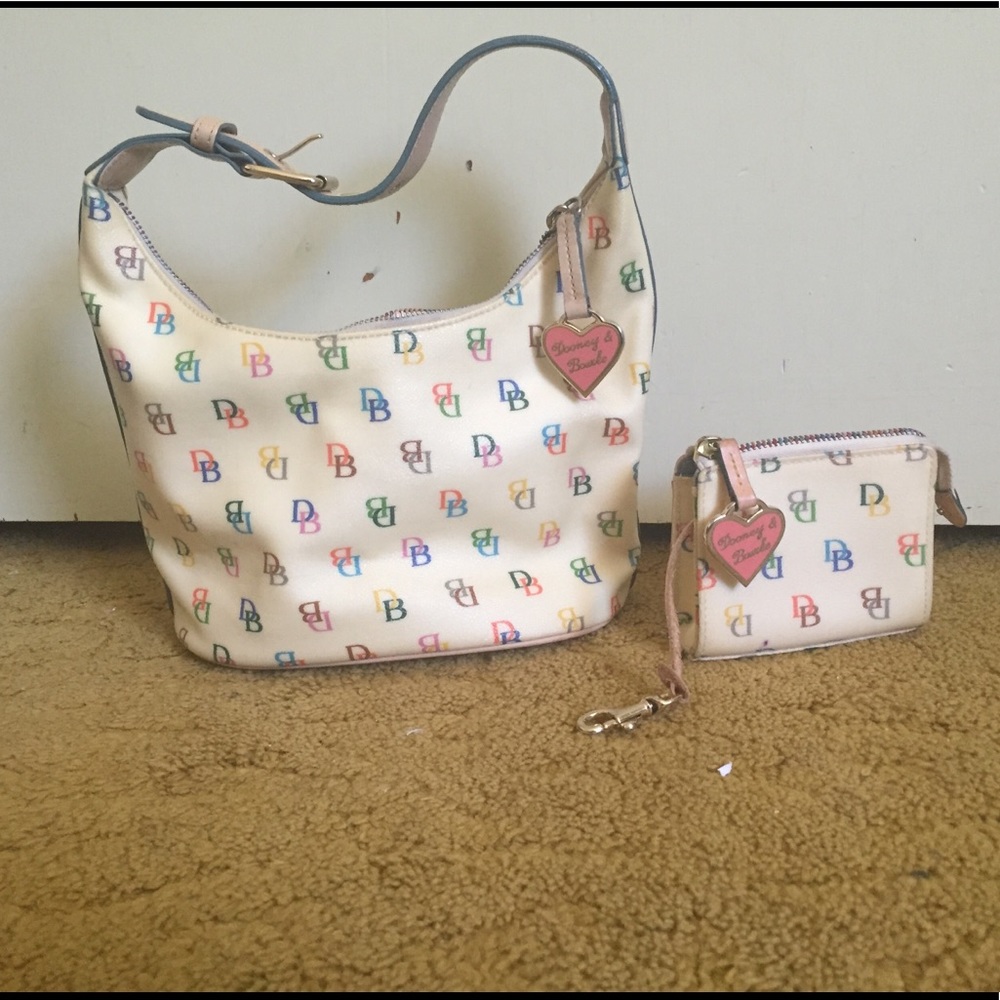 Small Dooney and Bourke bag and wallet set